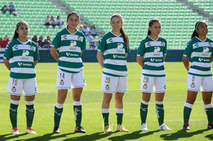 Cinthya Peraza, Katia Estrada, Sofia Ochoa, Linda Valdéz, Yahai | Santos vs Tigres J4 C2019 Liga MX Femenil