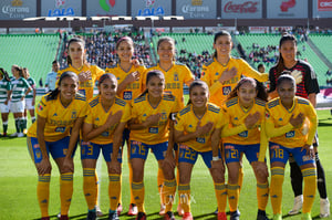 Equipo de Tigres Femenil | Santos vs Tigres J4 C2019 Liga MX Femenil