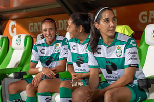Mayela Reyes, Leticia Vázquez, Nancy Quiñones | Santos vs Tigres jornada 3 apertura 2019 Liga MX femenil
