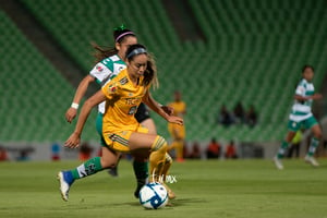 Greta Espinoza | Santos vs Tigres jornada 3 apertura 2019 Liga MX femenil
