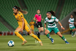 Ashly Martínez, Greta Espinoza | Santos vs Tigres jornada 3 apertura 2019 Liga MX femenil