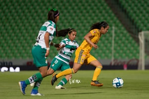 Cinthya Peraza | Santos vs Tigres jornada 3 apertura 2019 Liga MX femenil