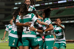 Cinthya Peraza, Karla Martínez, Ashly Martínez, Arlett Tovar | Santos vs Tigres jornada 3 apertura 2019 Liga MX femenil