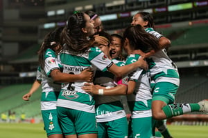 Cinthya Peraza, Karla Martínez, Brenda López, Olga Trasviña | Santos vs Tigres jornada 3 apertura 2019 Liga MX femenil