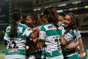 Alexxandra Ramírez, Ashly Martínez, Brenda López, Olga Trasv | Santos vs Tigres jornada 3 apertura 2019 Liga MX femenil