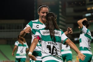Cinthya Peraza, Daniela Delgado | Santos vs Tigres jornada 3 apertura 2019 Liga MX femenil