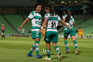 Cinthya Peraza, Alexxandra Ramírez | Santos vs Tigres jornada 3 apertura 2019 Liga MX femenil