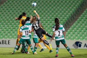 portera, Wendy Toledo | Santos vs Tigres jornada 3 apertura 2019 Liga MX femenil