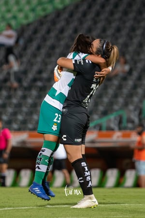 Alexxandra Ramírez, Wendy Toledo | Santos vs Tigres jornada 3 apertura 2019 Liga MX femenil