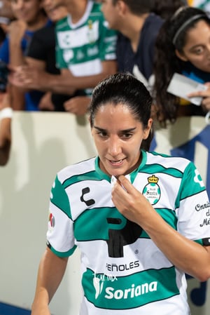 Leticia Vázquez | Santos vs Tigres jornada 3 apertura 2019 Liga MX femenil