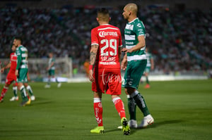 Rodrigo Salinas, Matheus Doria | Santos vs Toluca J8 Liga MX