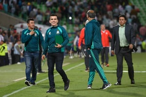Chato Rodríguez, cuerpo técnico | Santos vs Toluca J8 Liga MX
