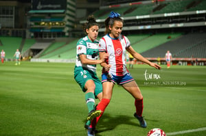Esmeralda Zamarron, Damaris Godínez | Santos vs Chivas J6 C2020 Liga MX femenil