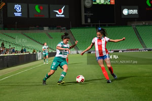 Esmeralda Zamarron, Damaris Godínez | Santos vs Chivas J6 C2020 Liga MX femenil