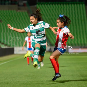 Alexxandra Ramírez, Alexxandra Ramírez, Damaris Godínez | Santos vs Chivas J6 C2020 Liga MX femenil