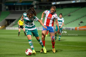 Alexxandra Ramírez, Priscila Padilla | Santos vs Chivas J6 C2020 Liga MX femenil