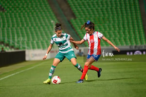Alexxandra Ramírez, Damaris Godínez | Santos vs Chivas J6 C2020 Liga MX femenil
