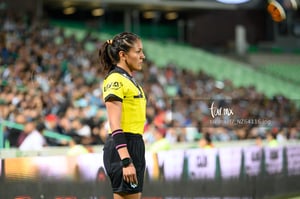 árbitra fútbol femenil | Santos vs Chivas J6 C2020 Liga MX femenil