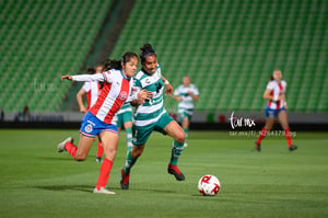 Estela Gómez, Miriam García | Santos vs Chivas J6 C2020 Liga MX femenil