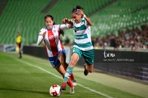 Paleta Gómez, Estela Gómez, Miriam García | Santos vs Chivas J6 C2020 Liga MX femenil