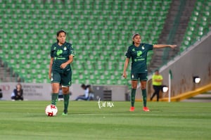 Isela Osorio, Arlett Tovar | Santos vs Leon J8 C2020 Liga MX femenil