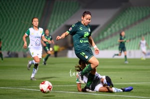 Montserrat Martinez, Katia Estrada | Santos vs Leon J8 C2020 Liga MX femenil