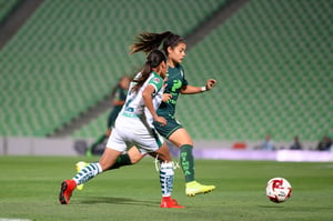 Claudia Anguiano, Alexxandra Ramírez | Santos vs Leon J8 C2020 Liga MX femenil