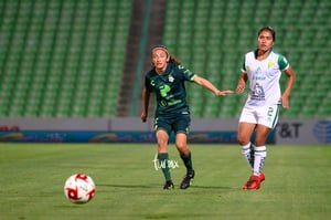 Claudia Anguiano, Nancy Quiñones | Santos vs Leon J8 C2020 Liga MX femenil