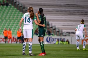 Isela Osorio, Daniela Calderón | Santos vs Leon J8 C2020 Liga MX femenil
