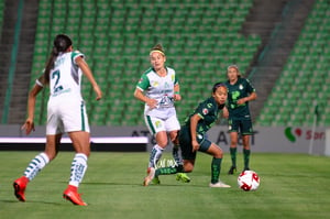 Olga Trasviña | Santos vs Leon J8 C2020 Liga MX femenil