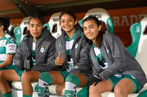 Isela Ojeda, Marianne Martínez, Isela Osorio | Santos vs Necaxa jornada 2 clausura 2019 Liga MX femenil