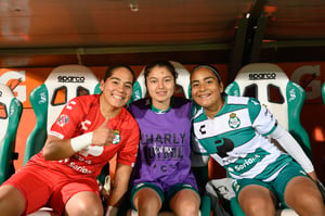 Diana Sánchez, Yahaira Flores, Joseline Hernández | Santos vs Necaxa jornada 2 clausura 2019 Liga MX femenil