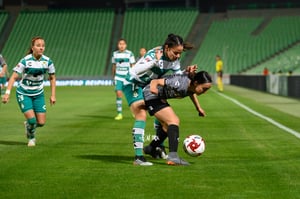 Saira López, Katia Estrada | Santos vs Necaxa jornada 2 clausura 2019 Liga MX femenil