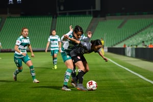 Saira López, Katia Estrada | Santos vs Necaxa jornada 2 clausura 2019 Liga MX femenil