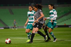 Katia Estrada, Alexxandra Ramírez | Santos vs Necaxa jornada 2 clausura 2019 Liga MX femenil