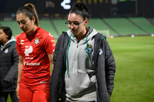 Wendy Toledo, Paula Gutiérrez | Santos vs Necaxa jornada 2 clausura 2019 Liga MX femenil