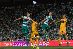 Carlos Salcedo, Julio Furch, Matheus Doria, Guido Pizarro | Santos vs Tigres J6 C2020 Liga MX