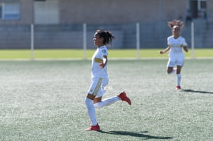 Festejo de gol de Deiry Ramírez Tigres | Santos Tigres femenil sub17
