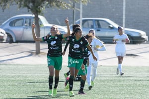 Gol de Yessenia Novella | Santos Tigres femenil sub17