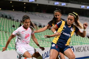 Alexxandra Ramírez, Rubí Ruvalcaba, Daniela Carrandi | Santos vs Atlético San Luis J14 A2021 Liga MX femenil