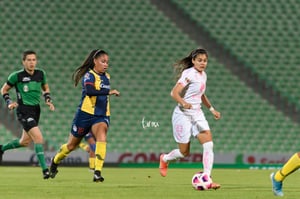 Alexxandra Ramírez, Rebeca Villuendas | Santos vs Atlético San Luis J14 A2021 Liga MX femenil