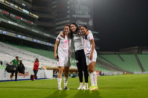 Katia Estrada, Daniela Delgado, Olga Trasviña | Santos vs Atlético San Luis J14 A2021 Liga MX femenil