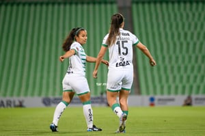 Gol de Daniela Delgado 15, Cinthya Peraza, Daniela Delgado | Santos vs Chivas J9 A2021 Liga MX femenil