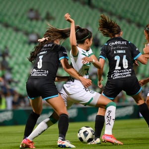 Alexxandra Ramírez, Angélica Torres, Damaris Godínez | Santos vs Chivas J9 A2021 Liga MX femenil