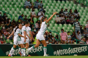 Gol de Alexia Villanueva, Alexia Villanueva | Santos vs Chivas J9 A2021 Liga MX femenil