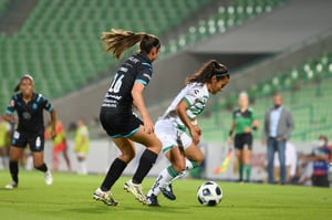 Cinthya Peraza, Angélica Torres | Santos vs Chivas J9 A2021 Liga MX femenil