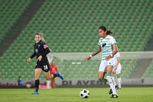 Estela Gómez, Alicia Cervantes | Santos vs Chivas J9 A2021 Liga MX femenil