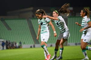 Gol de Alexxandra Ramírez, Daniela Delgado, Alexxandra Ramír | Santos vs Chivas J9 A2021 Liga MX femenil