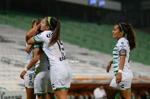 Gol de Alexxandra Ramírez, Cinthya Peraza, Alexxandra Ramíre | Santos vs Chivas J9 A2021 Liga MX femenil