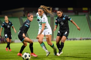 Alexia Villanueva, Miriam Castillo | Santos vs Chivas J9 A2021 Liga MX femenil